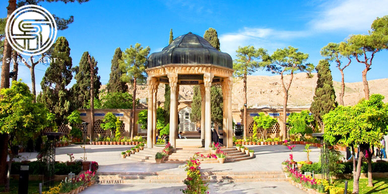 Tomb of Hafez; the most famous Persian poet